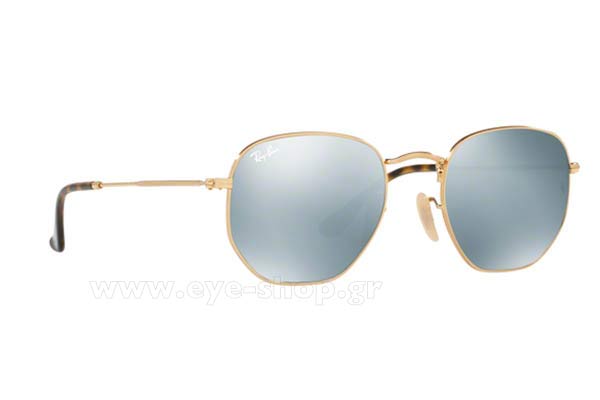 Γυαλια Ηλιου Rayban 3548N 001/30 Hexagonal size 54 Τιμή: 118,40