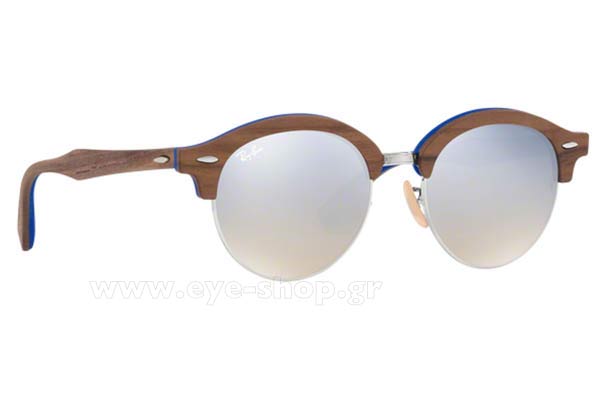 rayban Clubround 4246M Wood Γυαλια Ηλιου 