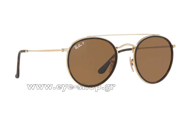 Γυαλια Ηλιου Rayban 3647N-Round-Double-Bridge 001/57 polarized size 51 Τιμή: 154,68