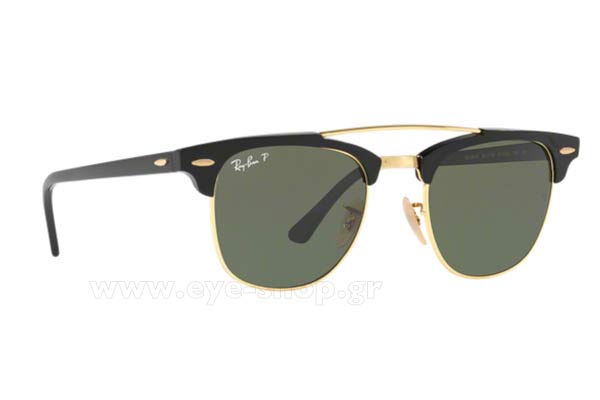 rayban 3816 Clubmaster DoubleBridge Γυαλια Ηλιου 
