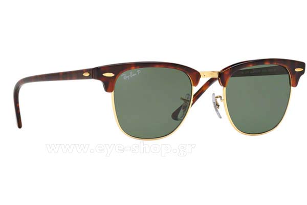 Γυαλια Ηλιου Rayban 3016-Clubmaster 990/58 polarized size 51 Τιμή: 139,89