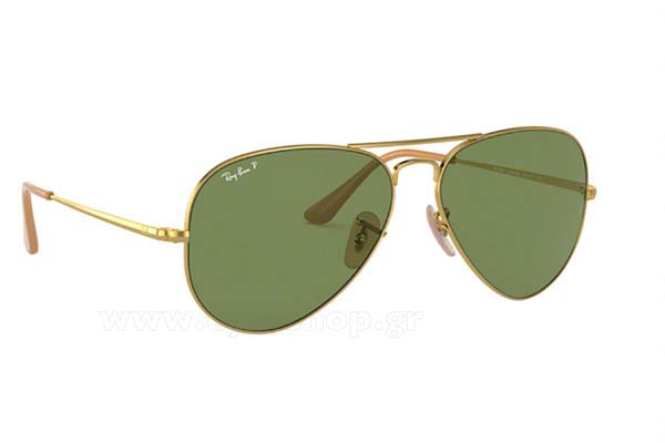Rayban 3689-AVIATOR-METAL-II 9064O9 polarized size 58 Γυαλια Ηλιου Τιμή: 143,99