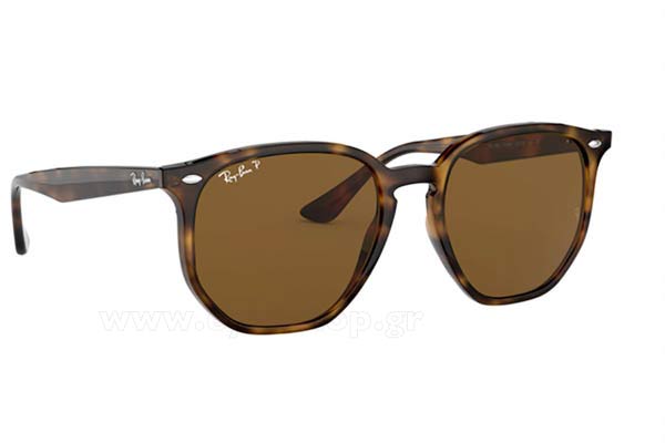 Γυαλια Ηλιου Rayban 4306-Hexagonal 710/83 polarized size 54 Τιμή: 117,99