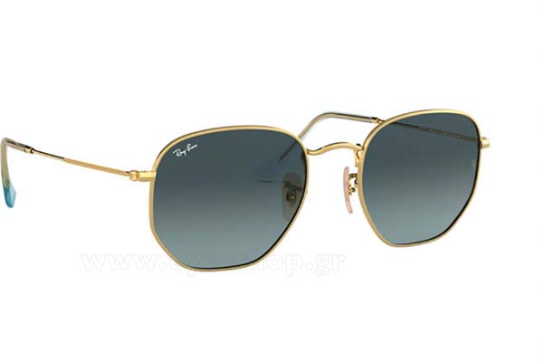 Γυαλια Ηλιου Rayban 3548N 91233M Hexagonal size 51 Τιμή: 106,75