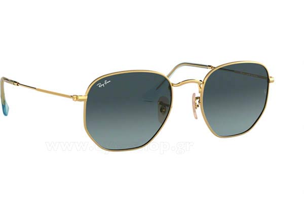 Γυαλια Ηλιου Rayban 3548N 91233M Hexagonal size 48 Τιμή: 110,85