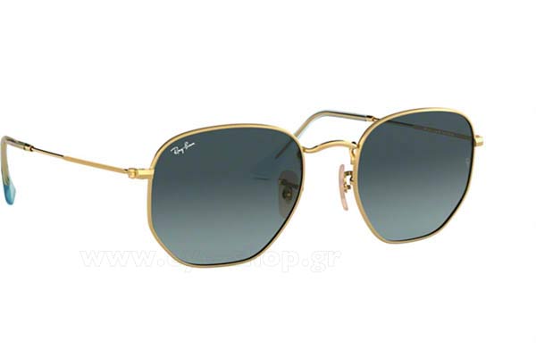 Γυαλια Ηλιου Rayban 3548N 91233M Hexagonal size 48 Τιμή: 111,93