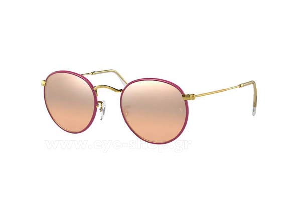 rayban 3447JM ROUND FULL COLOR Γυαλια Ηλιου 