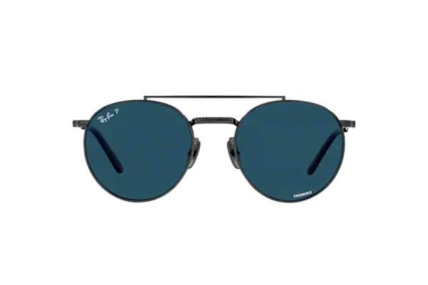 RAYBAN 8237 ROUND II TITANIUM Γυαλια Ηλιου 
