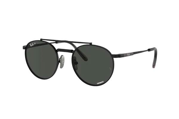 RAYBAN 8237 ROUND II TITANIUM Γυαλια Ηλιου 