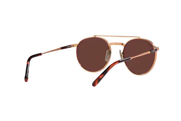 RAYBAN 8237 ROUND II TITANIUM Γυαλια Ηλιου 