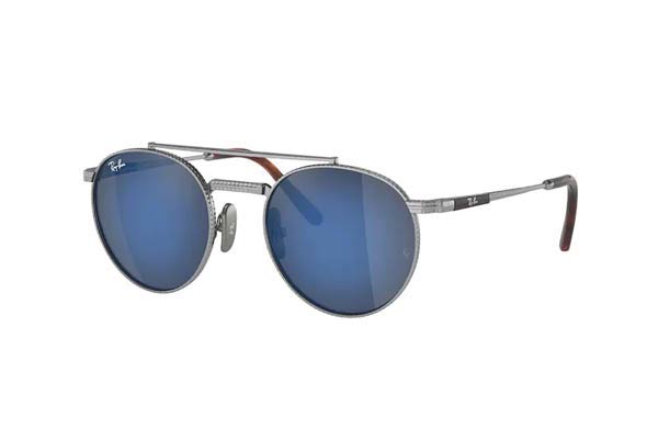 rayban 8237 ROUND II TITANIUM Γυαλια Ηλιου 