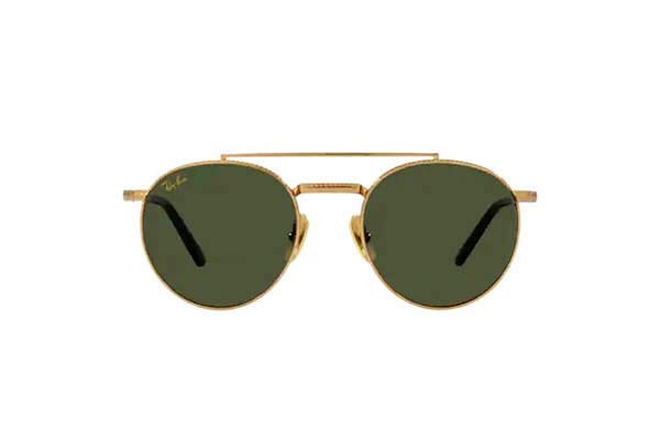 RAYBAN 8237 ROUND II TITANIUM Γυαλια Ηλιου 