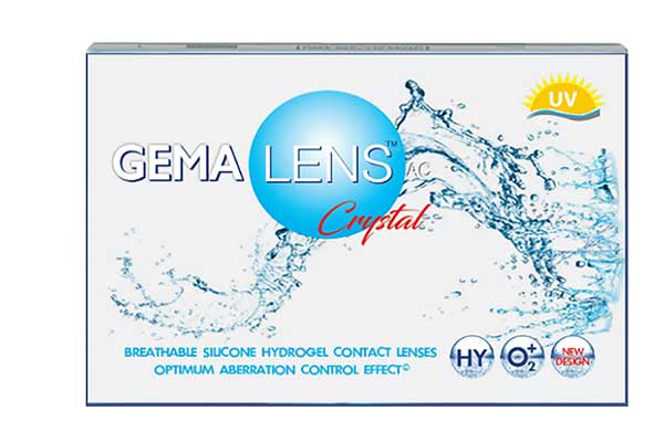 Φακοί επαφής GEMALENS Crystal 3Pack