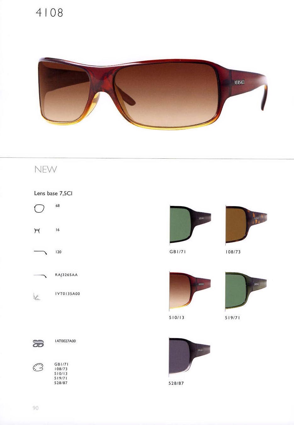 versace 4108 Γυαλια Ηλιου 