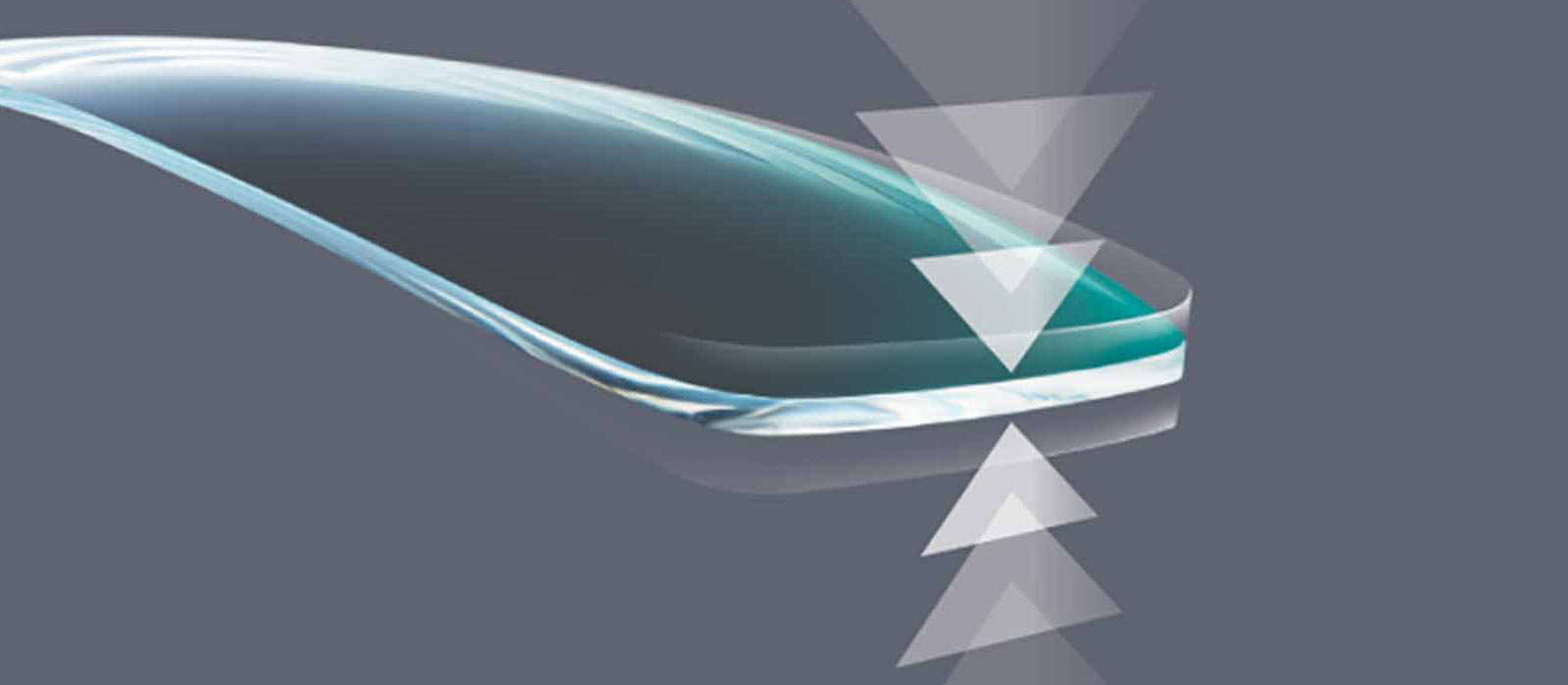 Φακοί γυαλιών οράσεως με λέπτυνση