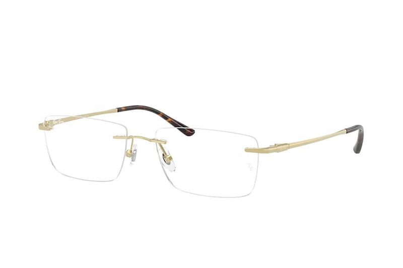 Ray-Ban rimless γυαλιά οράσεως